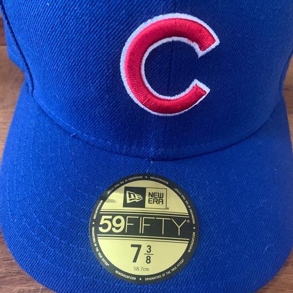 Chicago Cubs New Era Royal Authentic Collection 59Fifty Fitted Hat - Picture 3 of 10